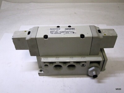 Numatics/Aventics Sol-Pilot Valve 2035 S 4/3 Blocked Ctr 24 VDC 353BB600M000061