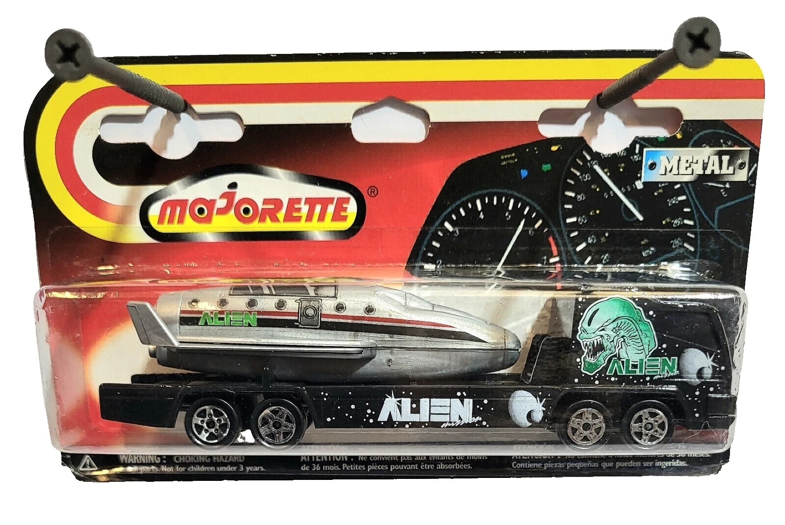 Fabricação Contemporânea Majorette transportadores de Carros em metal fundido