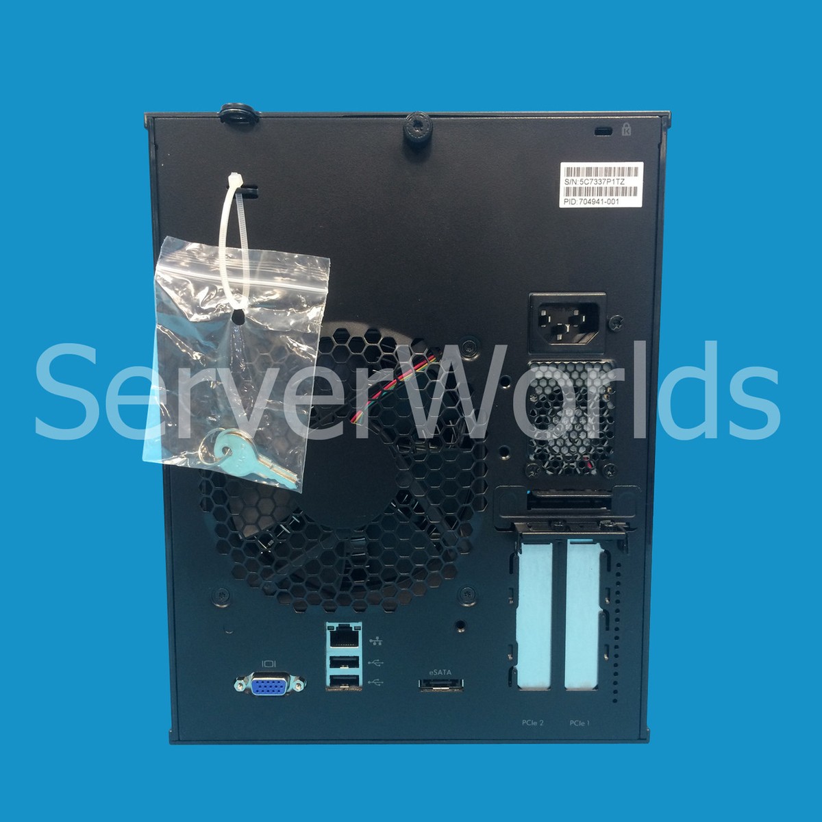 HP 704941-001 Microserver G7 N54L Turion DC 2.2GHz, 4GB 250GB NHP