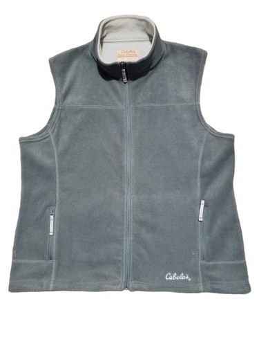 Cabelas Fleece Vest Womens XL Medium 