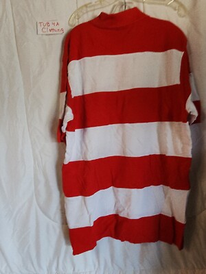 South Pole Red & White Polo Mens Shirt Size L | eBay