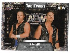 2022 Upper Deck AEW All Elite Wrestling Pyro #85 2Point0 Matt Lee Jeff Parker