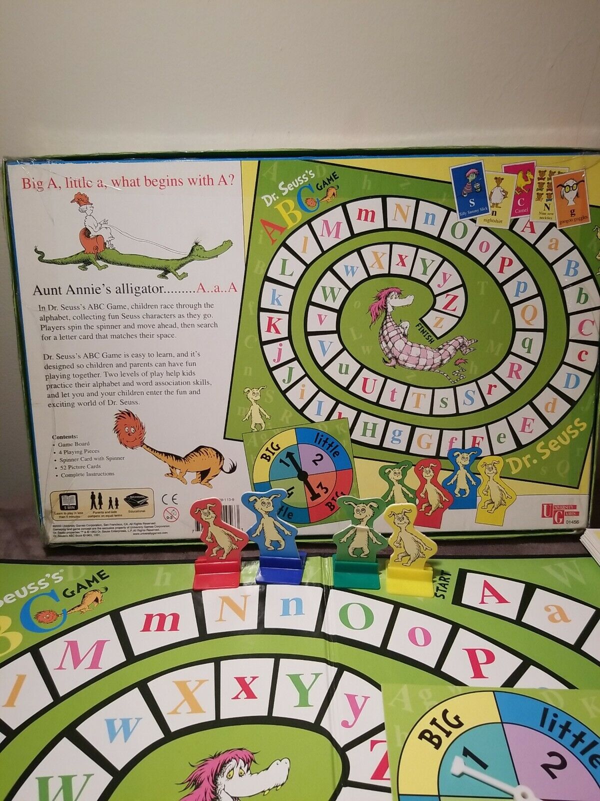 Dr. Seuss's ABC Game by University Games Age 3 for sale online