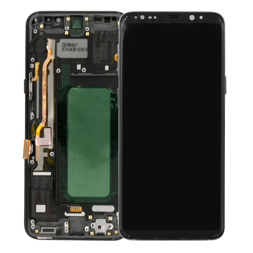 Digitalizador de pantalla táctil con pantalla LCD para Samsung Galaxy S8 Plus G955U + marco Foto 3 de 4