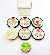 Vintage NEW NOS Cortland Braided Butt Leader Tie Kit Fly Line + Gladding Cleaner