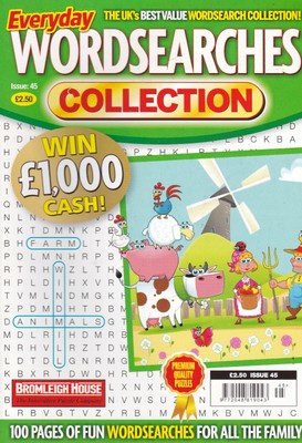 Magazine everyday wordsearches coll (monthly) (9772048819043)