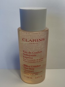 clarins peach water
