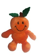 VTG Laugh and Wiggle Animated Orange Pumpkin Happy Halloween Spooky Plush