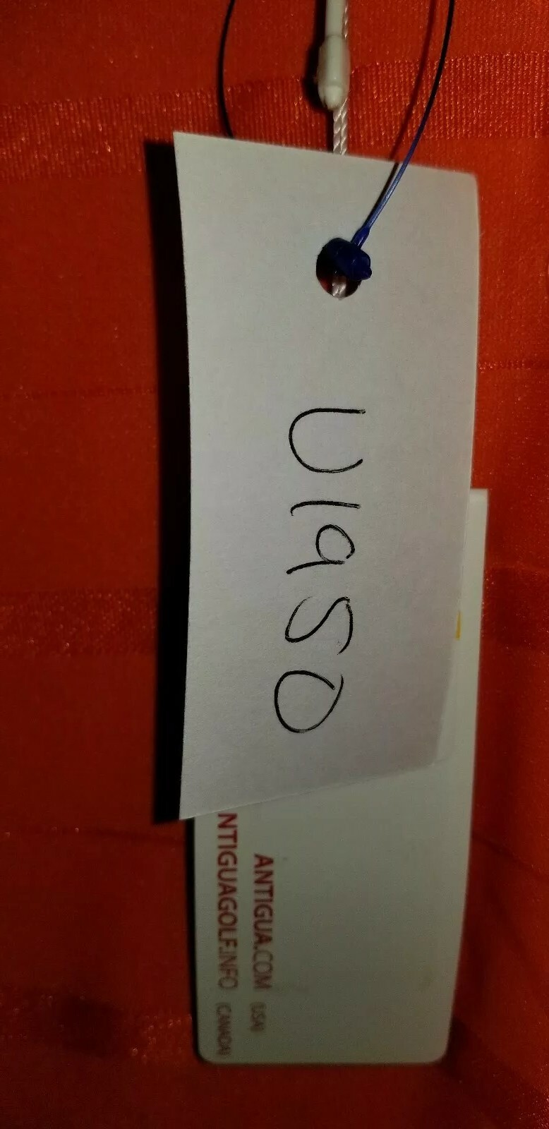 ANTIGUA Golf Polo Shirt, Womens Sz S, Orange, Stripe, Short Sleeve, Stretch, NEW thumbnail 12