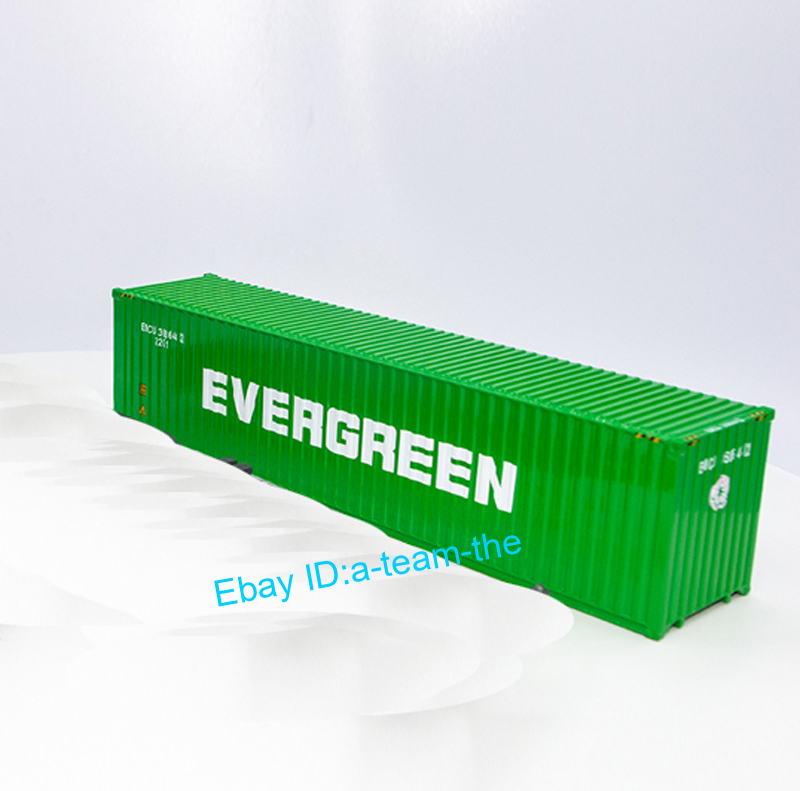 New 1:50 Scale EVERGREEN Shipping Freight Container High