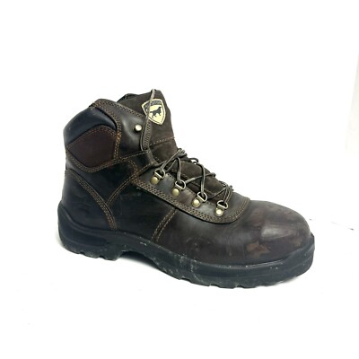 Irish Setter Mens Ely Steel Toe Work Boot Brown Size 13 M | eBay