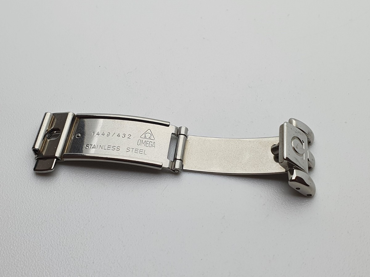 Omega De Ville 1449/432 Clasp for 196.0316, 396.1016 - 17mm