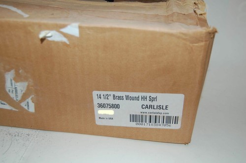 14.5"L Brass Wound Horse Hair Spiral Brush Bowl Brush USA MADE Carlisle 36075800 - Picture 6 of 6