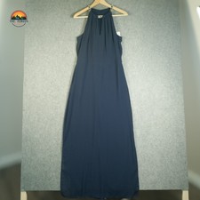 NWT White House Black Market One-Piece Jumpsuit Navy Blue Back Zip Women's Sz 6