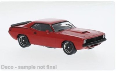 IXO 1:43 Plymouth Barracuda 1970 - red