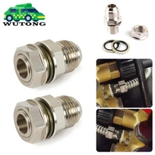 AN10 10AN Turbo Oil Pan / Oil Sump Return Drain Adapter Bung Fitting No Weld