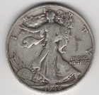 1942 S WALKING LIBERTY HALF DOLLAR 90% SILVER SAN FRANCISCO .50¢ UNITED STATES