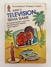 Vintage 1984 Professor Hoyle Television Trivia Card Game Series 2 No 7031