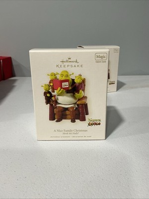 Hallmark Keepsake Ornament 2008 a Family Christmas From Shrek The Halls