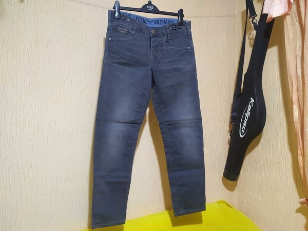 Men PME Legend Jeans Navy Cotton 32