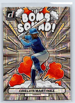 2023 Donruss Orelvis Martinez #BS5 Bomb Squad Vector Toronto Blue Jays