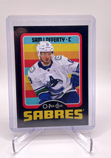 2024-25 O-Pee-Chee - Sam Lafferty #19 Retro Black Border /100