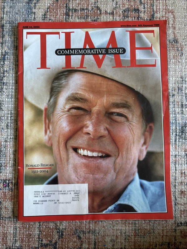 TIME Magazine June 14, 2004 Ronald Reagan Commemorative Issue