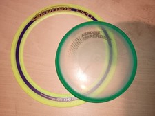 Aerobie Pro Flying Frisbee Ring 33cm and Retro Super disc Combo