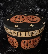 Bob’s Boxes Featuring Dan DiPaolo  “Halloween Night” Lang-2005 Pumpkins & Stars
