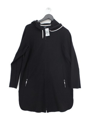 Max Mara Damen Hoodie M Schwarz 100% Sonstige Pullover