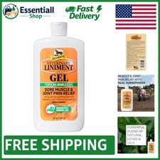 Powerful 12oz Warming Liniment Gel for Stiff Joints  Muscle Relief - USEF Safe