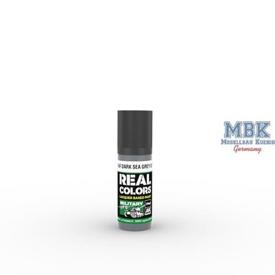 AK Interactive S.L. AK-RC970 REAL COLORS: RAF Dark Sea Grey BS381C/638 17 ml