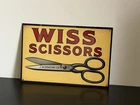 Wiss scissors Vintage Style Metal Sign Advertising