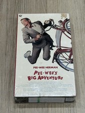 Original VHS PEE WEE S BIG ADVENTURE 1986 New Sealed Grade Ready Vintage 1985