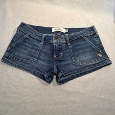 Abercrombie Cute Stretch Girls 16 Denim Low Rise Shorts