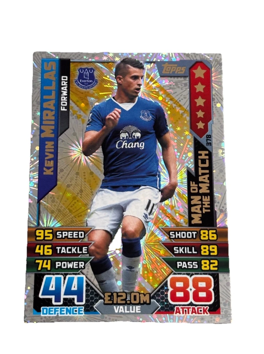 Everton Football Sports Trading Cards & Accessories 2015-16 Season