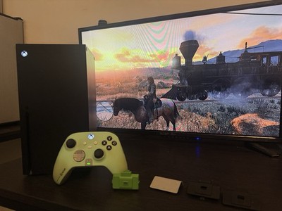 Microsoft Xbox Series X 1TB Video Game Console - Black + Green SCUF Controller!
