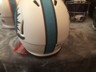 TYREEK HILL SIGNED MIAMI DOLPHINS LUNAR FULL SIZE AUTHENTIC HELMET, VISOR, 3D  — photo 6