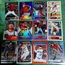 Arizona Diamondbacks 124 Ct Lot. No Commons Or Dupes. Just Rcs, Inserts And...