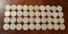 Lot Of 40 Franklin Half Dollars (20) & Walking Liberty Half (20) 90% Silver