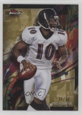 2024 Topps Finest Common Gold Refractor 34/50 Troy Smith #7 1cx4