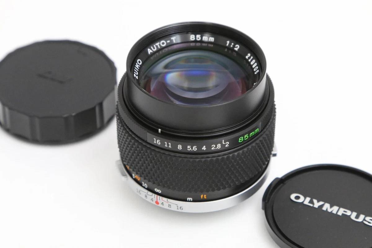 オリンパス OLYMPUS Zuiko Auto-T 85mm F2 #1231 Olympus Zuiko f/2 Camera Lenses 85mm Focal for sale | eBay