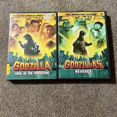 Lot Of 2 Godzilla Films: Godzilla King Of The Monsters & Godzilla s Revenge DVDs