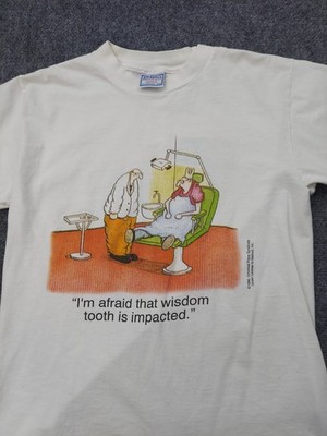Vintage 1996 T Shirt Funny Balzout Universal Press Medium Graphic Tee USA Made