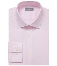 Michael Kors Mens Ultra Wrinkle Free Button Down Dress Shirt