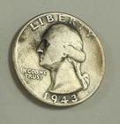 1943 25C Washington Quarter ( Silver Price at $80oz) # WSQ 1943-P