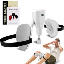 Thigh Master 22-77lb, Adjustable Resistance Leg and Inner Thigh Strength Exer...