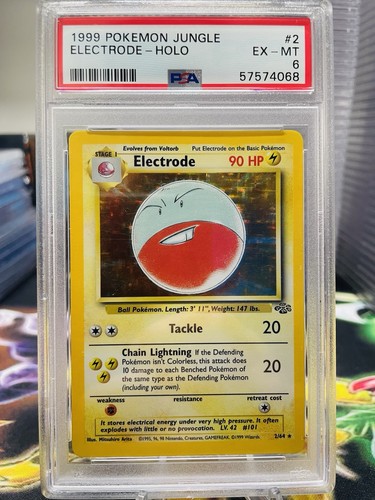 Electrode (Unlimited) graded PSA 6 for sale on eBay