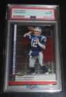 2009 Topps Finest TOM BRADY Base #29 PSA 8