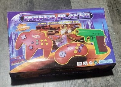 Power Player '90s Super Joystick TV Game Famicom N64 Nintendo NES